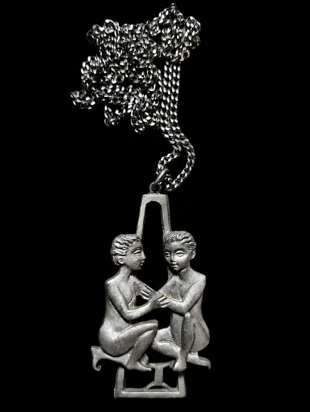 Vintage GEMINI Pendant